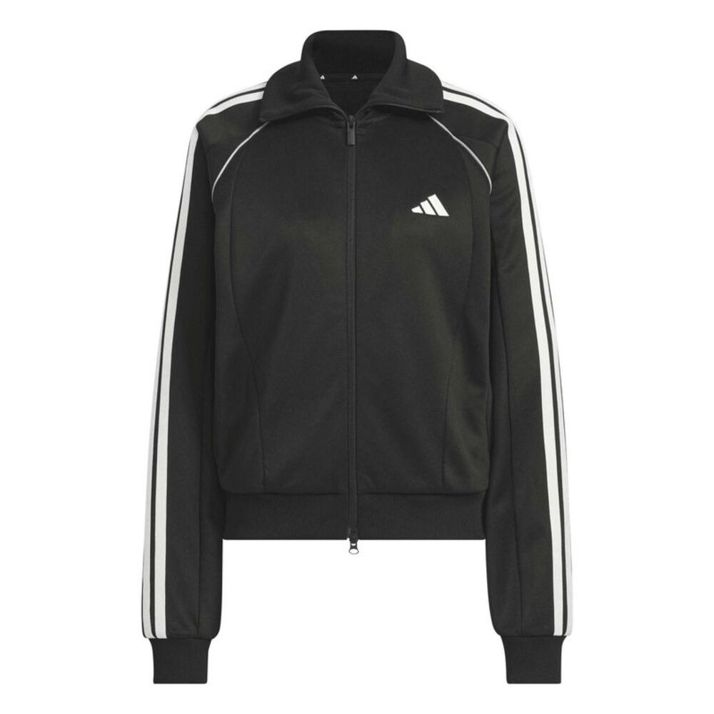 Adidas Mens Relaxed Fit Track Top / Black/Off White